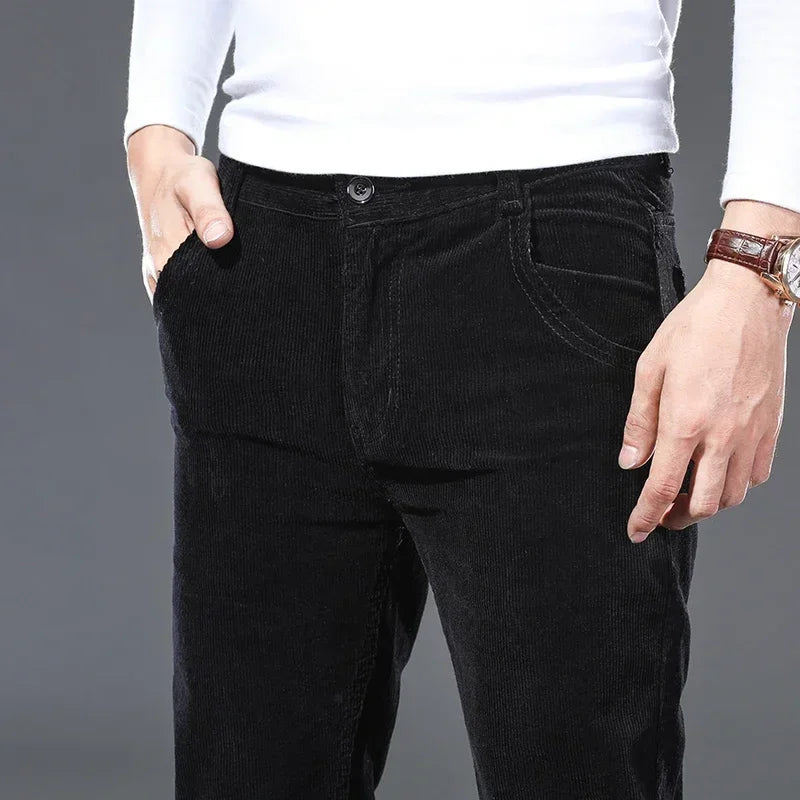 Mercer Straight Fit Corduroy Pants
