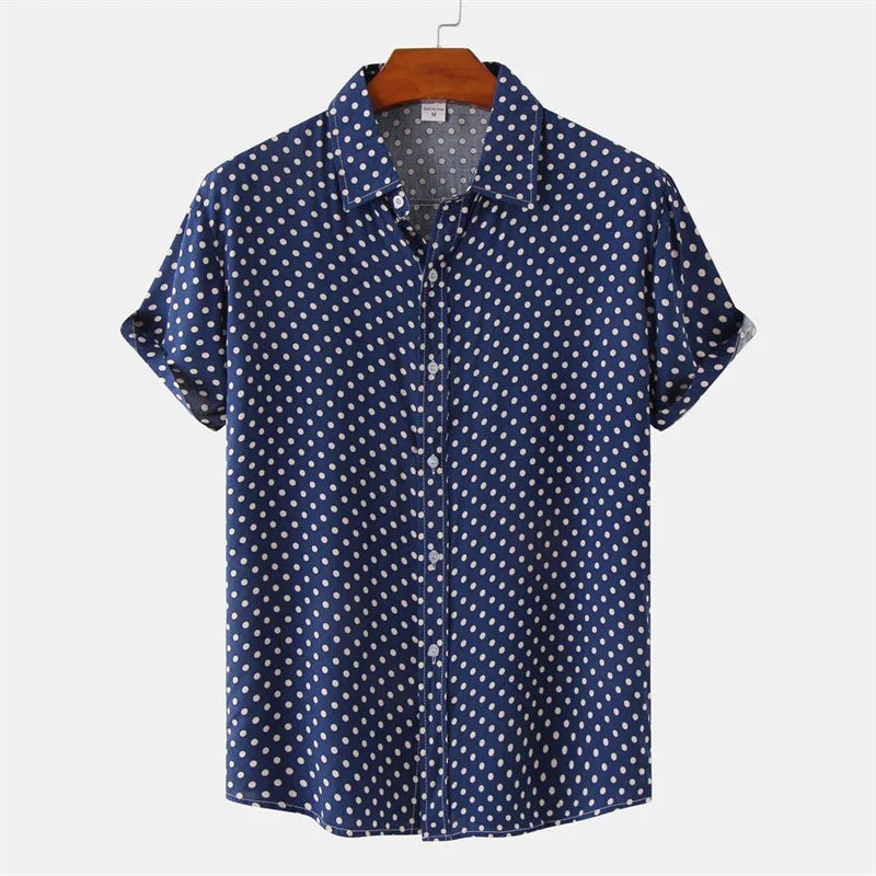 Tavari Casual Polka Dot Shirt