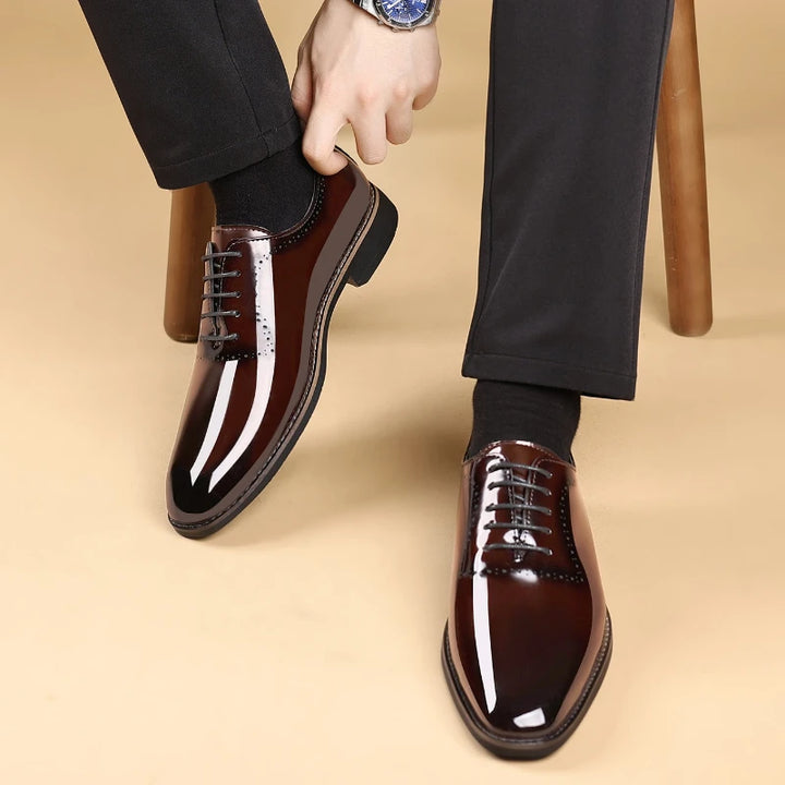 Masaccio Patent Leather Oxfords