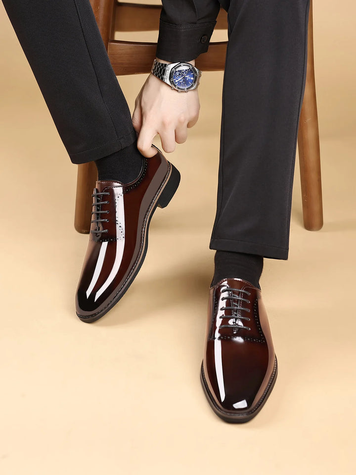Masaccio Patent Leather Oxfords