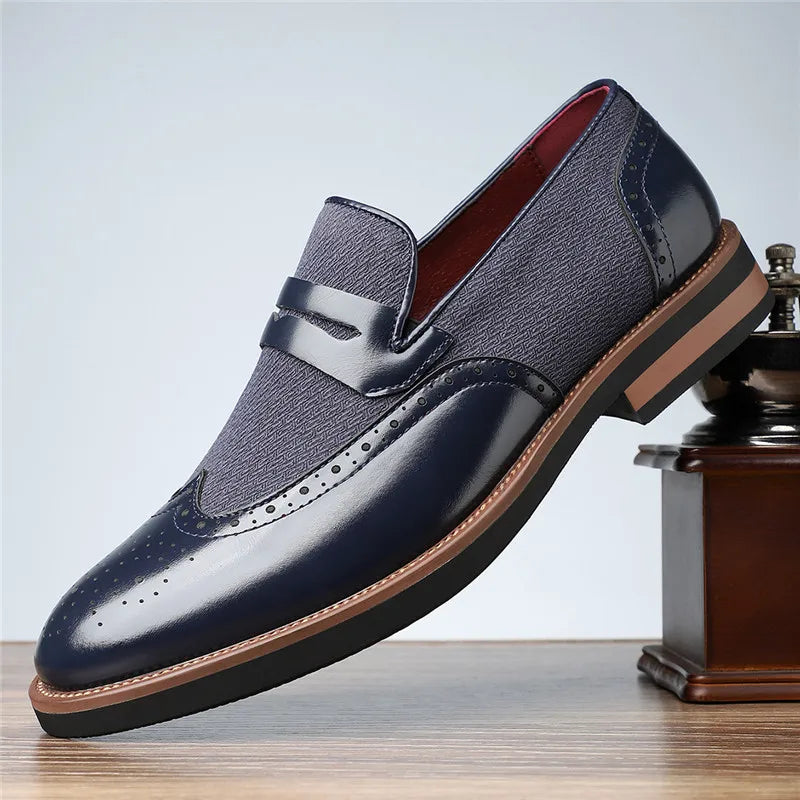 Sorrento Split-Tone Loafers