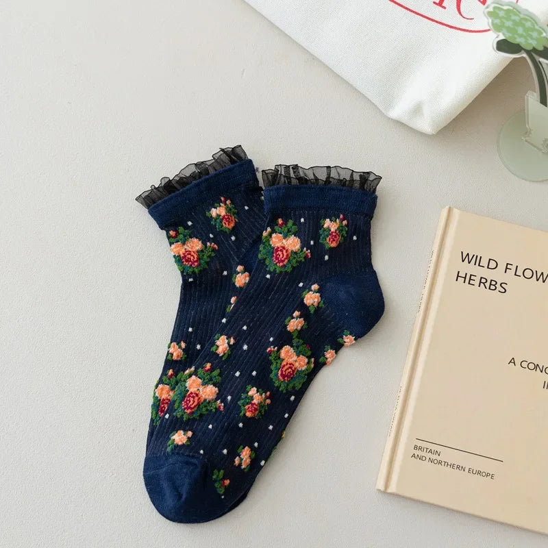 Heirloom Lace Socks