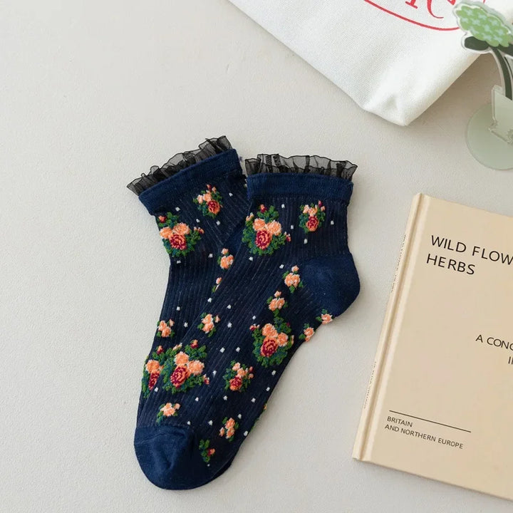 Heirloom Lace Socks