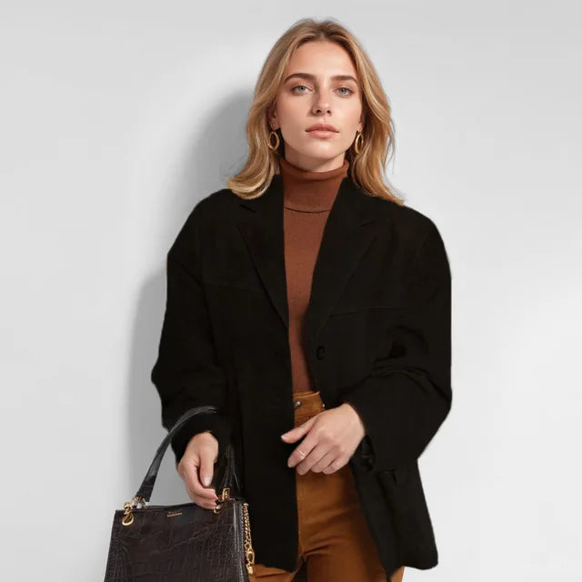 Faustina Suede Trench Coat