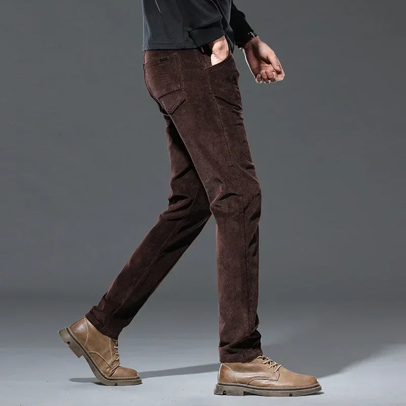 Mercer Straight Fit Corduroy Pants