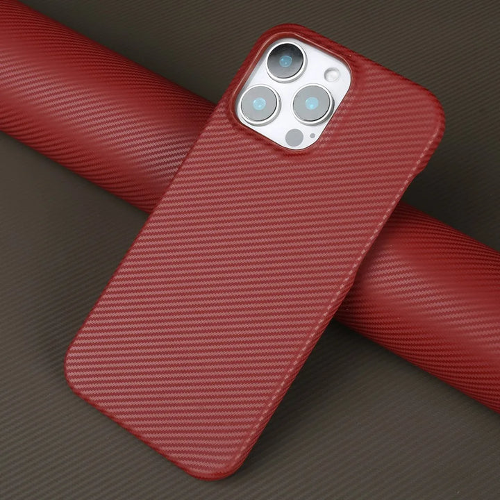 Axis Carbon Fiber Leather Case