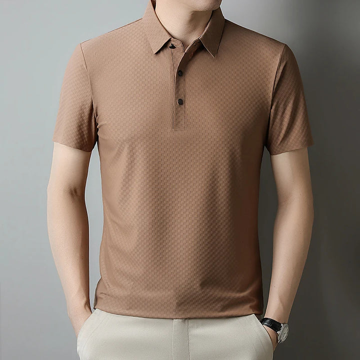 Milan Grid-Silk™ Polo