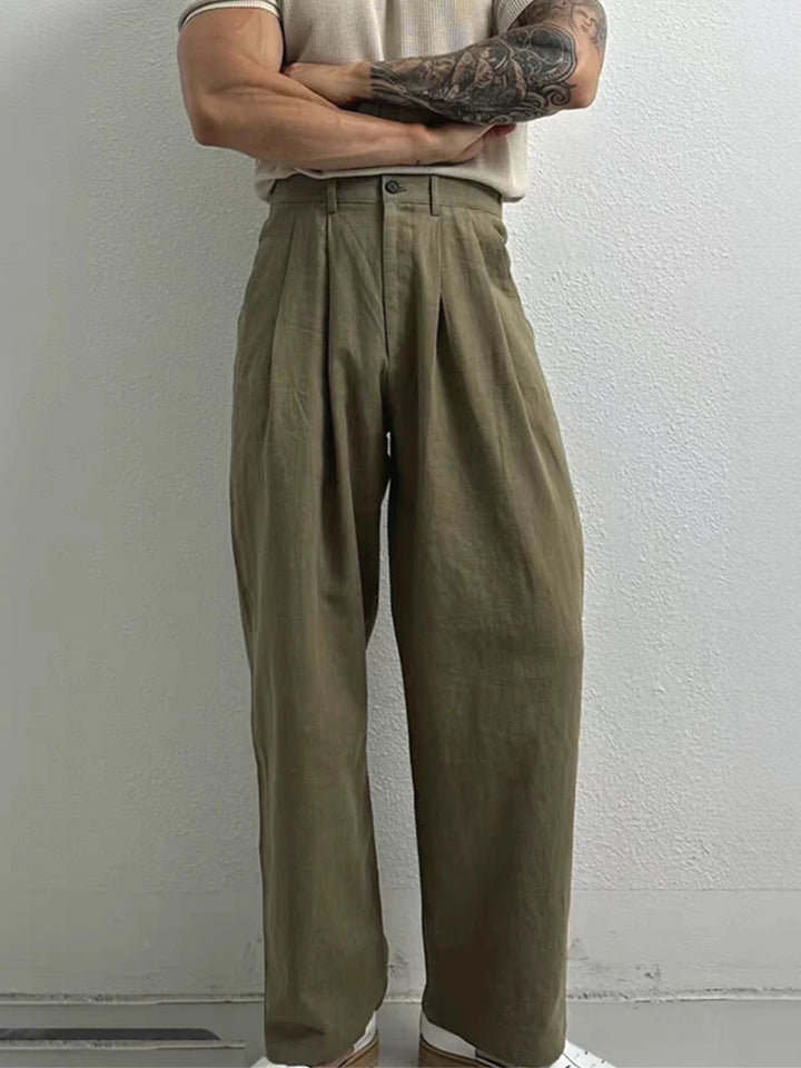 Driftcut Linen Trousers