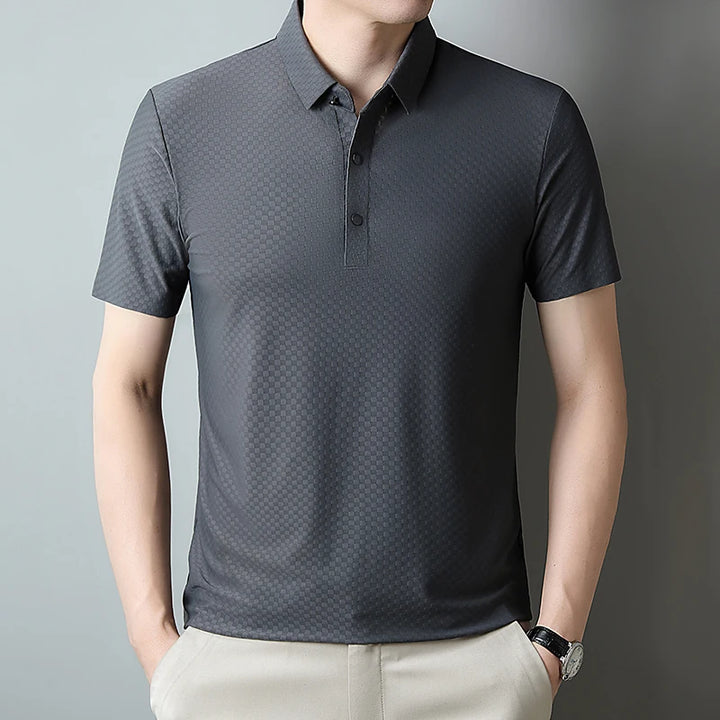 Milan Grid-Silk™ Polo