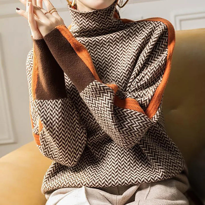 Nova Herringbone Sweater