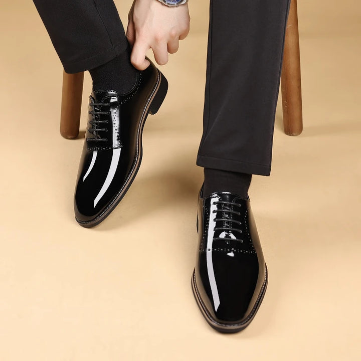 Masaccio Patent Leather Oxfords