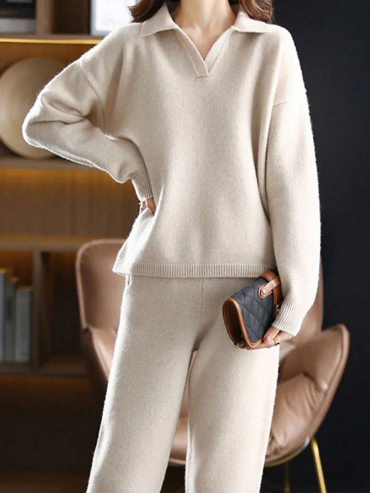 Celestia 2 Pc Cotton Knit Set