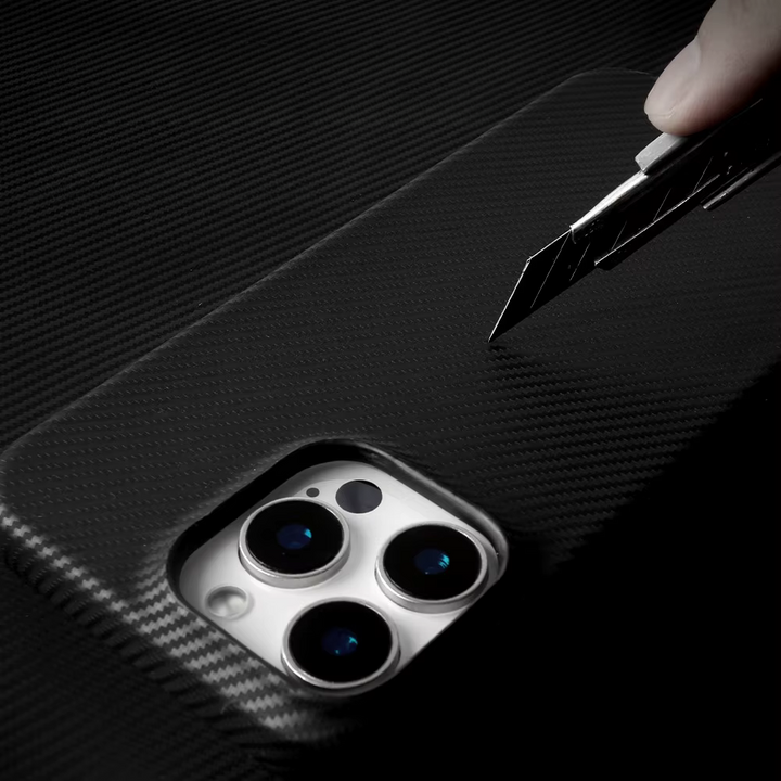 Axis Carbon Fiber Leather Case