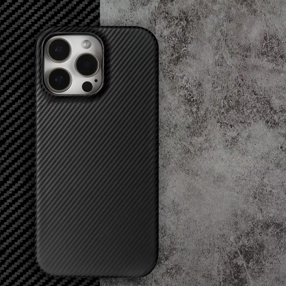 Axis Carbon Fiber Leather Case