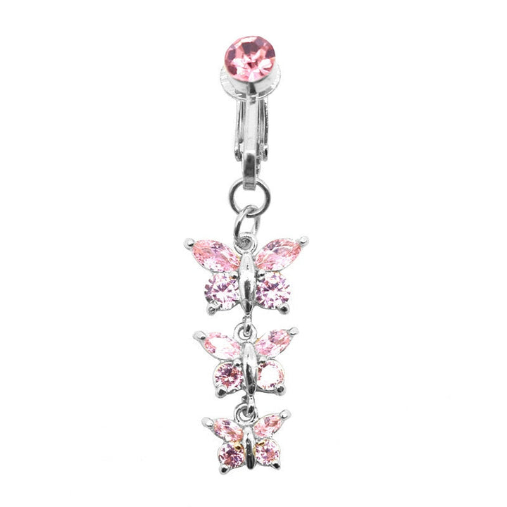 Butterfly Faux Belly Piercing