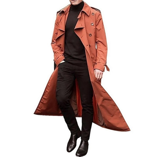 Ezio Firenze Classic Trench Coat