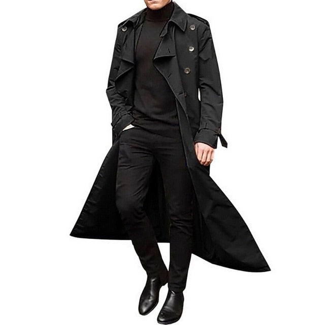 Ezio Firenze Classic Trench Coat