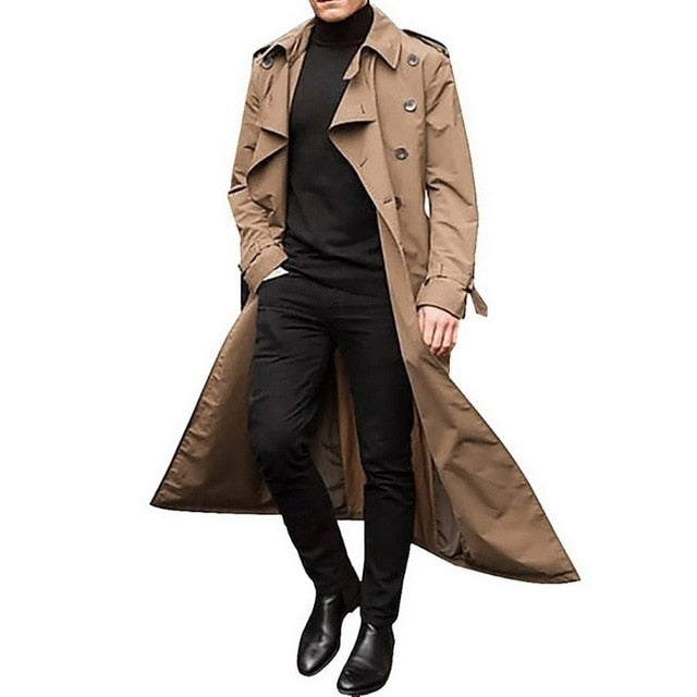 Ezio Firenze Classic Trench Coat