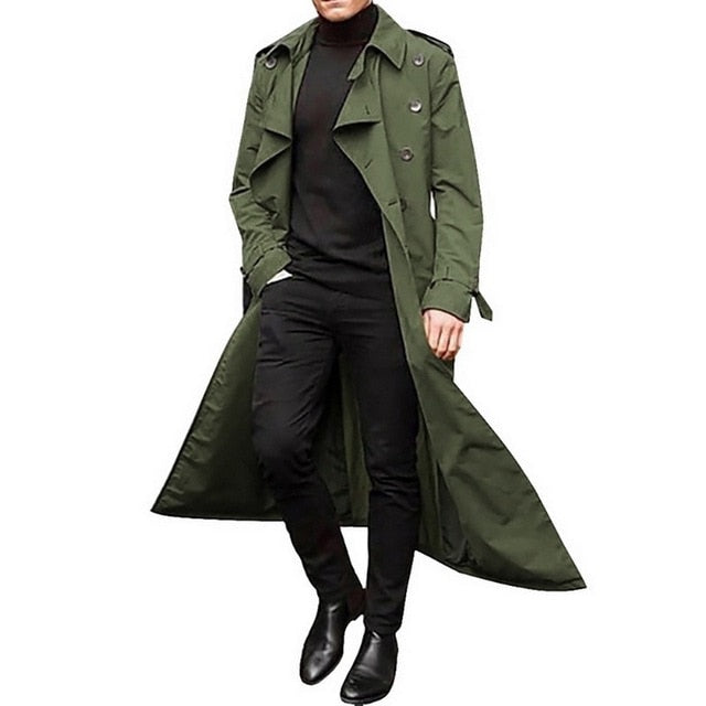Ezio Firenze Classic Trench Coat