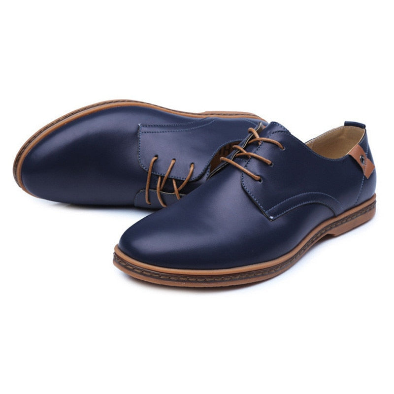 Martin Brown Leather Loafers