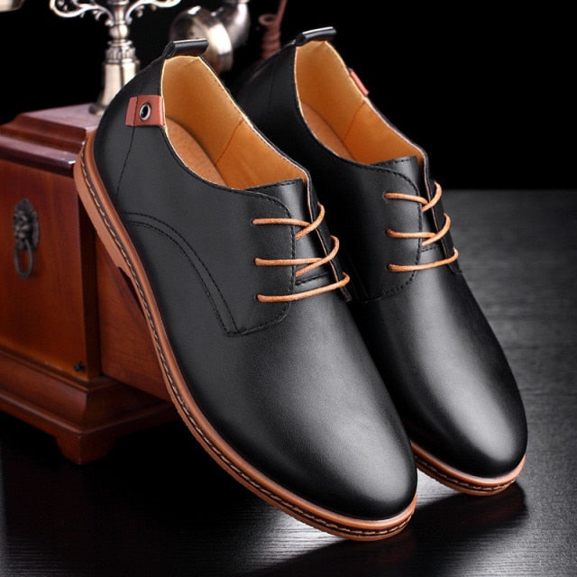 Martin Brown Leather Loafers