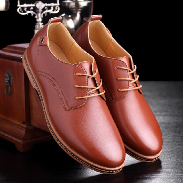Martin Brown Leather Loafers
